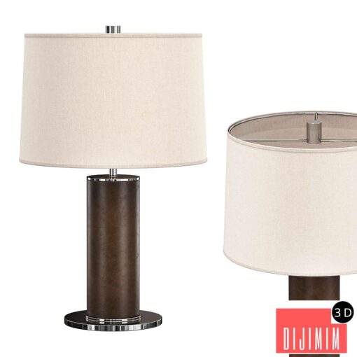 Beckford Leather Table Lamp