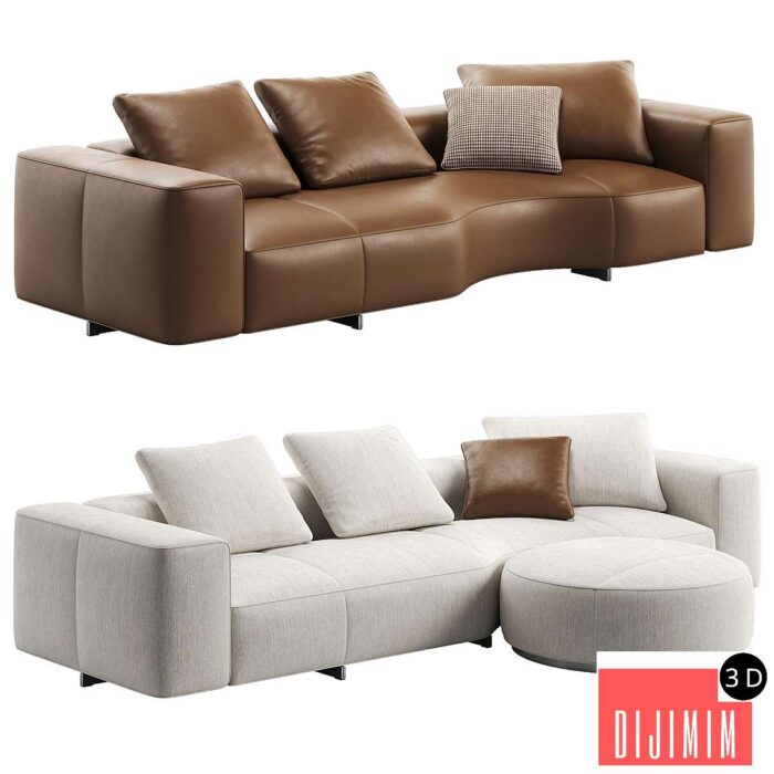 Yves Sofa 04 by Minotti - Görsel 1