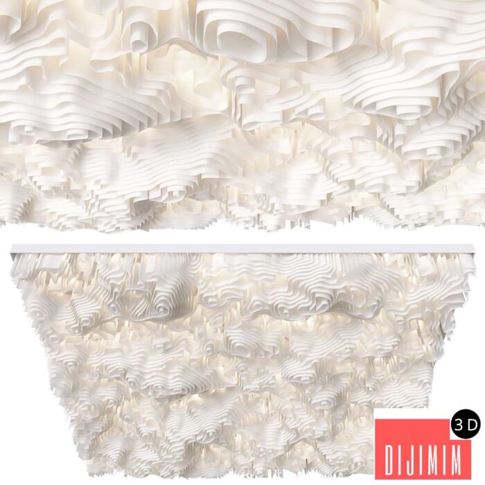Decorative fabric ceiling - Görsel 1