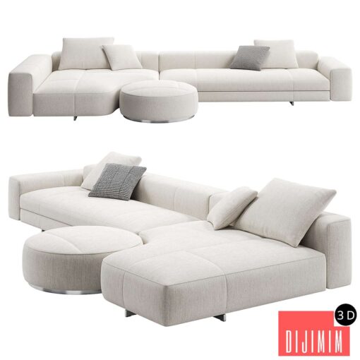 Yves Sofa 06 by Minotti