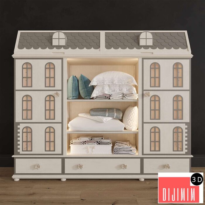 Savio Firmino Dolls Wardrobe - Görsel 1