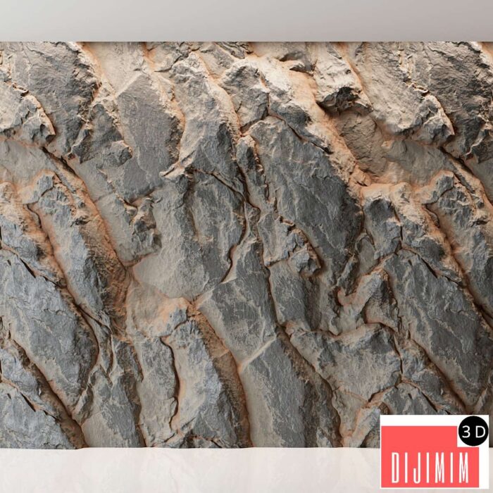 Rock cliff wall №63 - Görsel 1