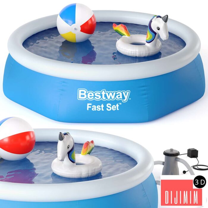 Bestway pool Fast Set - Görsel 1