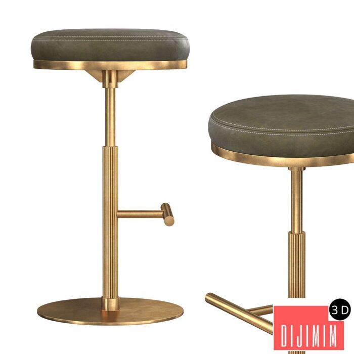 Wardell Stool - Görsel 1