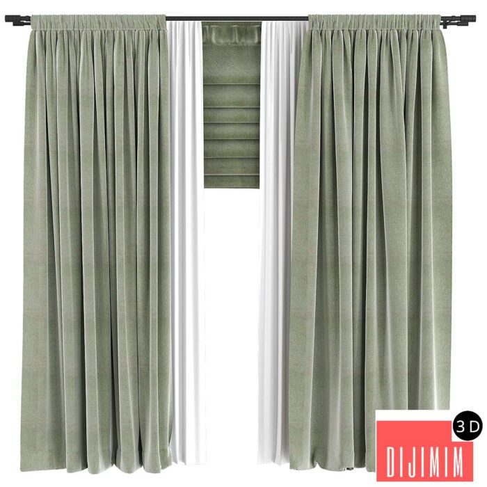 Curtain For interior N056 - Görsel 1
