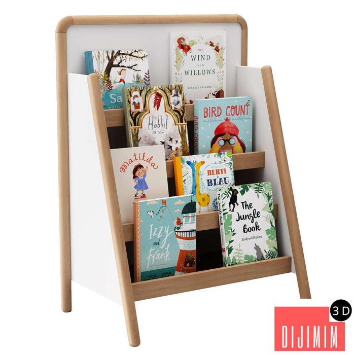 Bookcase Montessori LA REDOUTE - Görsel 1