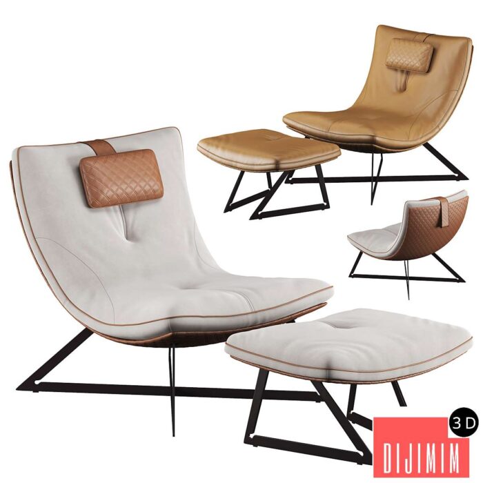 Scarlett Armchair - Görsel 1
