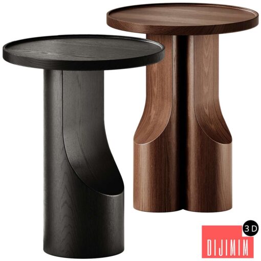 AM PM Stigido Round Side Tables set 3