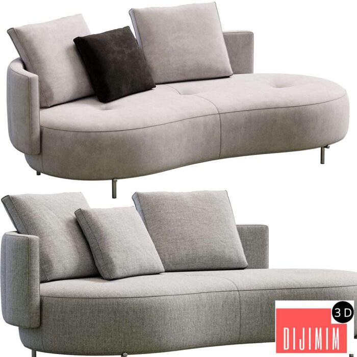 Torii Bold Sofa By Minotti - Görsel 1