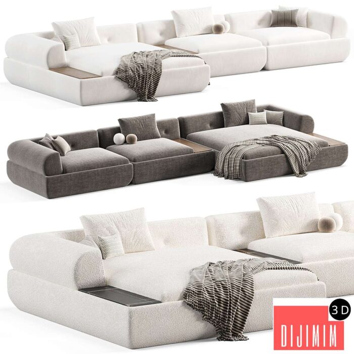 Minotti Supermoon Sofa - Görsel 1