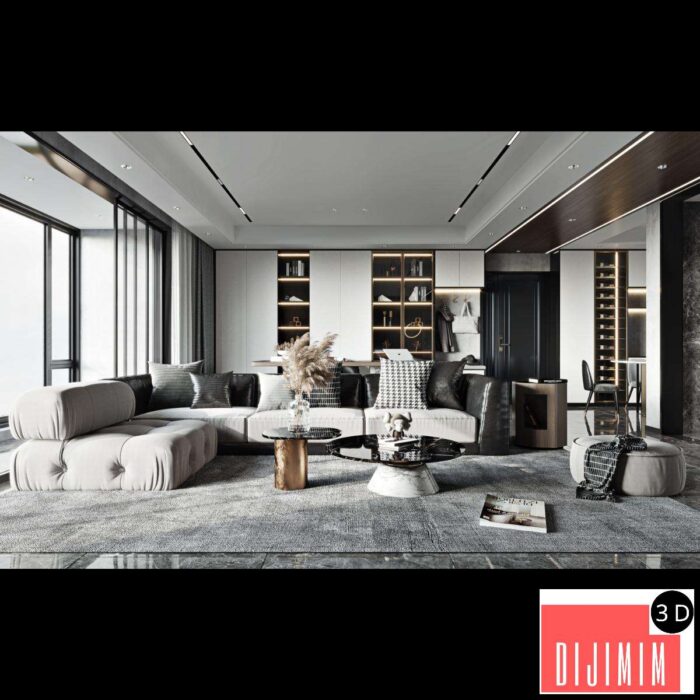 Apartment 3D Scenes – 0059 - Görsel 1