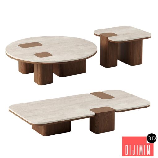 ERICE coffee tables by Carpanese Home