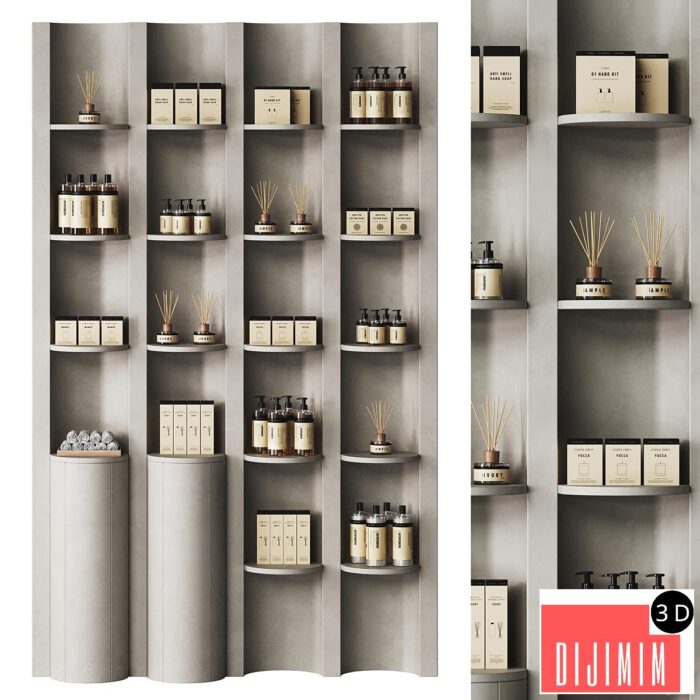 Set of cosmetics for the store 2 - Görsel 1
