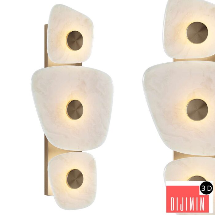 Black Rooster Decor - Tempest Sconce - Görsel 1