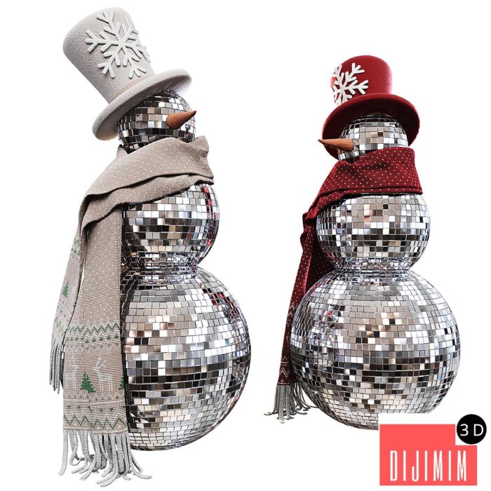 DISCO SNOWMAN - Görsel 1