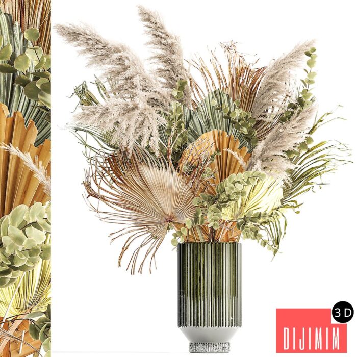 Bouquet of flowers. Set 302. - Görsel 1