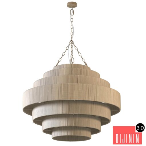 Palecek everly pendant natural light