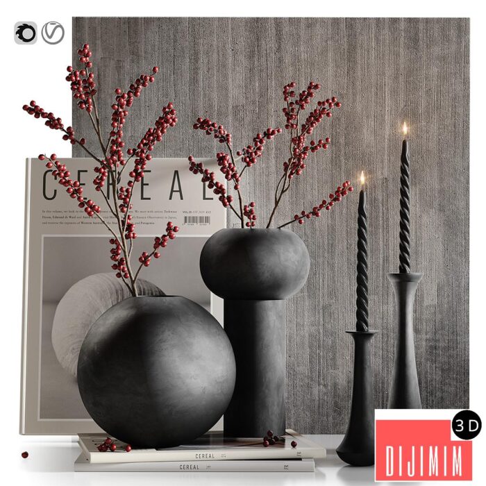 Decor set 38 Ilex - Görsel 1