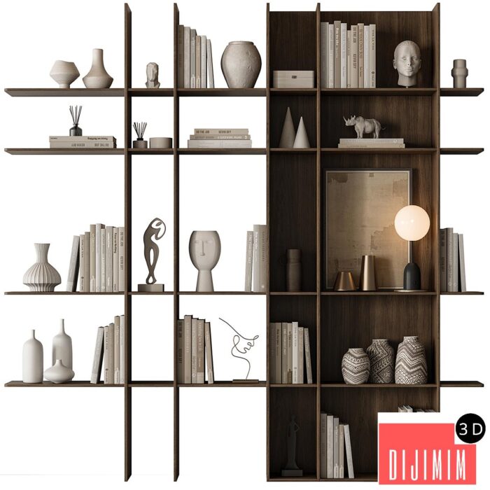 Shelves Decorative - Rack Set 19 - Görsel 1