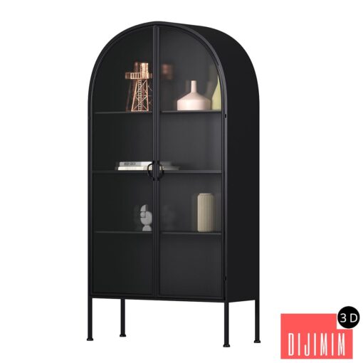 Ellos skap cabinet showcase with decor