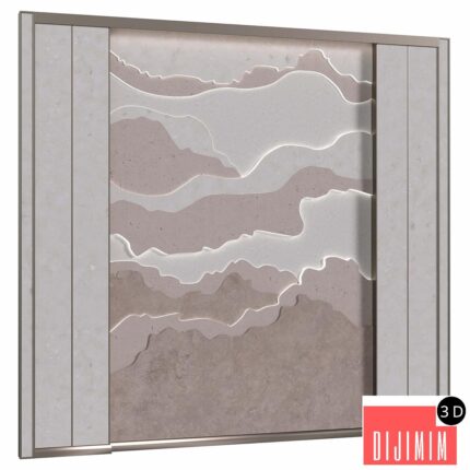 Headboard Stone wall panel