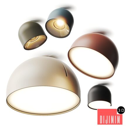 Vibia Plusminus Solo Ceiling Lamps