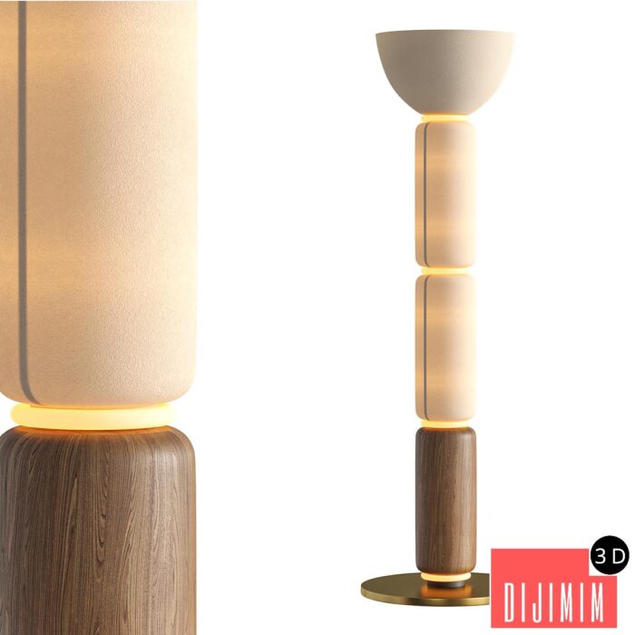 Ficupala Floor Lamp by Radilum - Görsel 1