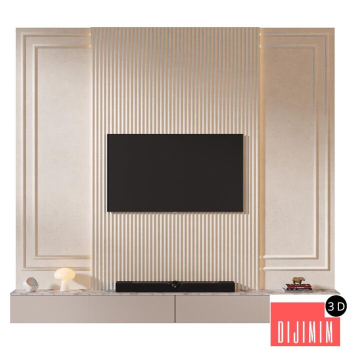 TV wall set 03 - Görsel 1