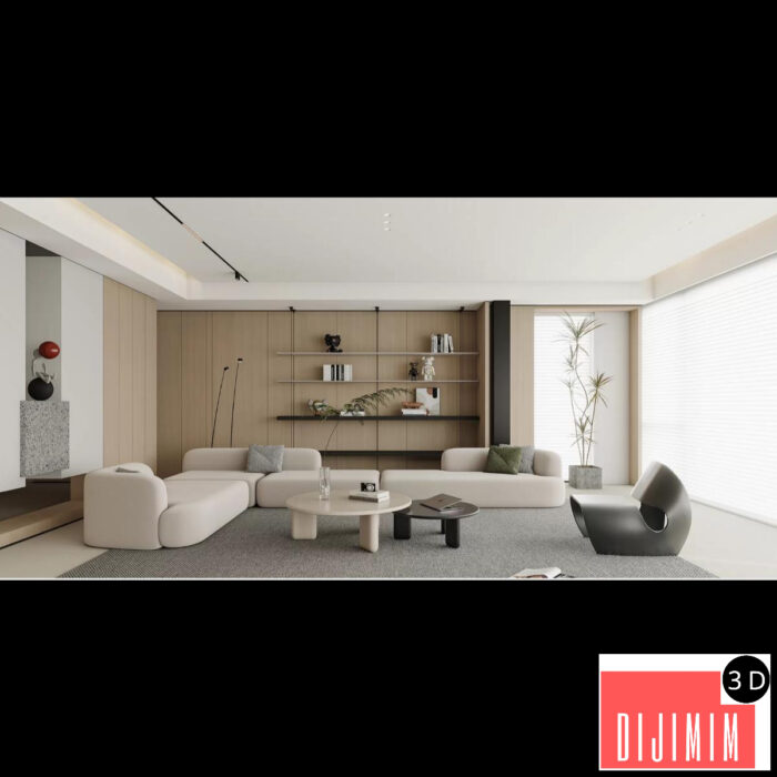 HOUSE SPACE 3D SCENES – VILLAS – 0019 - Görsel 1