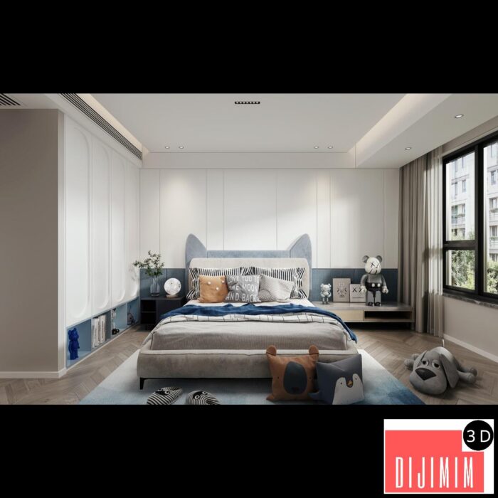 HOUSE SPACE 3D SCENES – VILLAS – 0048 - Görsel 1