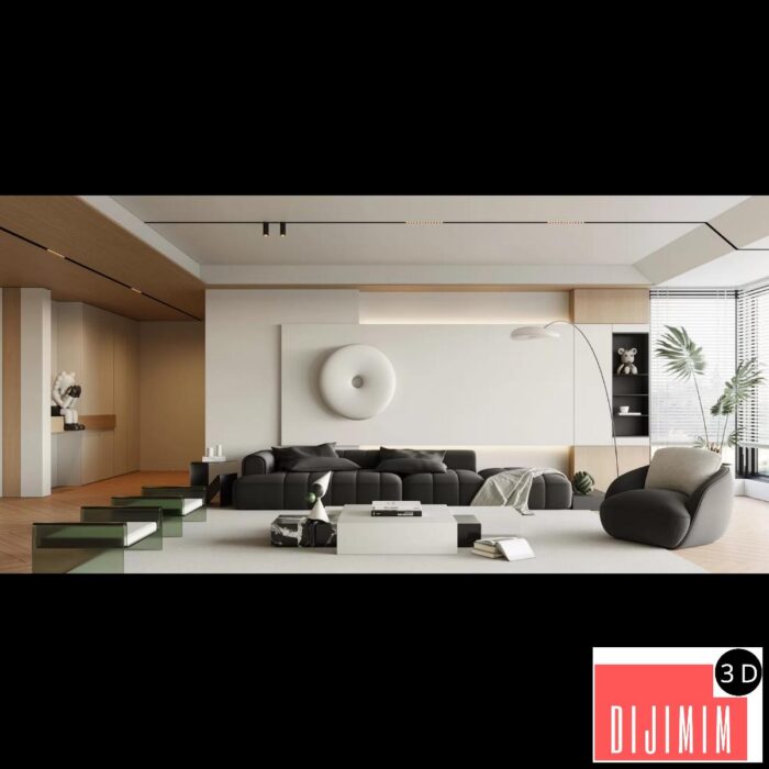 HOUSE SPACE 3D SCENES – VILLAS – 0077 - Görsel 1