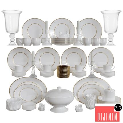 Set of Dishes 2
