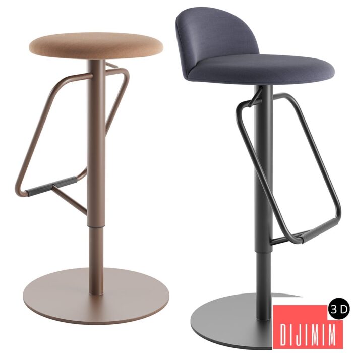 Cosmo Stool By Bross - Görsel 1