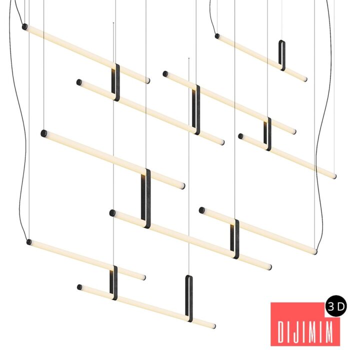 Pendant lamp Paralela Axolight - Görsel 1