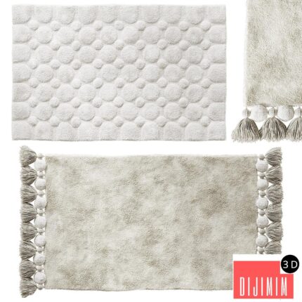 Tkano Essential Bath Mat Set