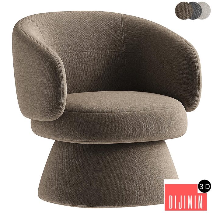 Air swivel chair - Görsel 1