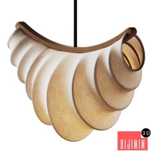 Croissant pendant lamp from helenloom