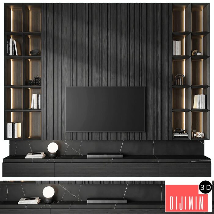tv wall set 16 - Görsel 1