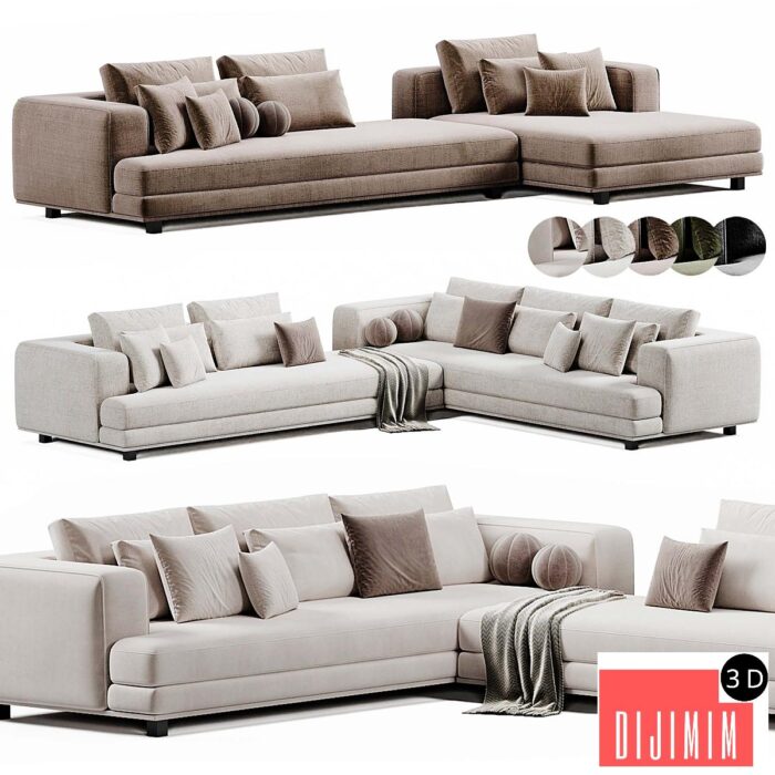 Arbiter Sofa By Maxalto | Sofa - Görsel 1