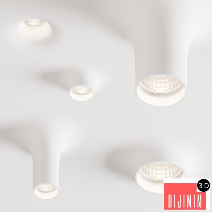 Plaster lamps 9010 Novantadieci - Görsel 1