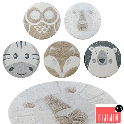 Set of children's carpets Benuta