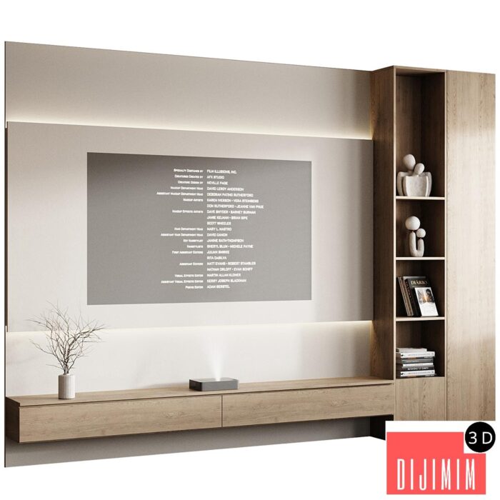TV Set and Projector 2 - Görsel 1