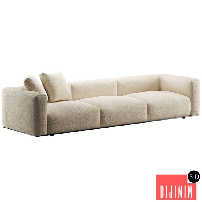 B&B Italia Dambodue 3 seater sofa - Görsel 1