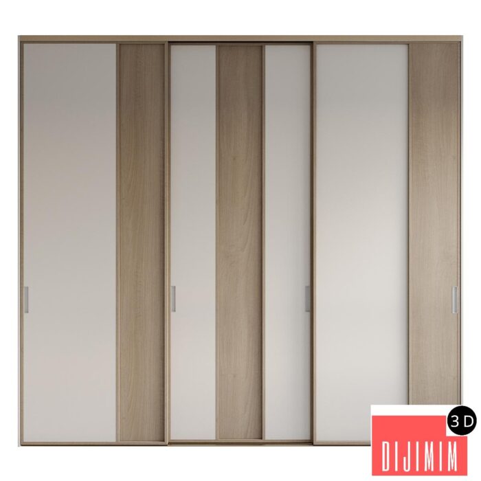 Sliding wardrobe Sedimenti, Mr.Doors - Görsel 1