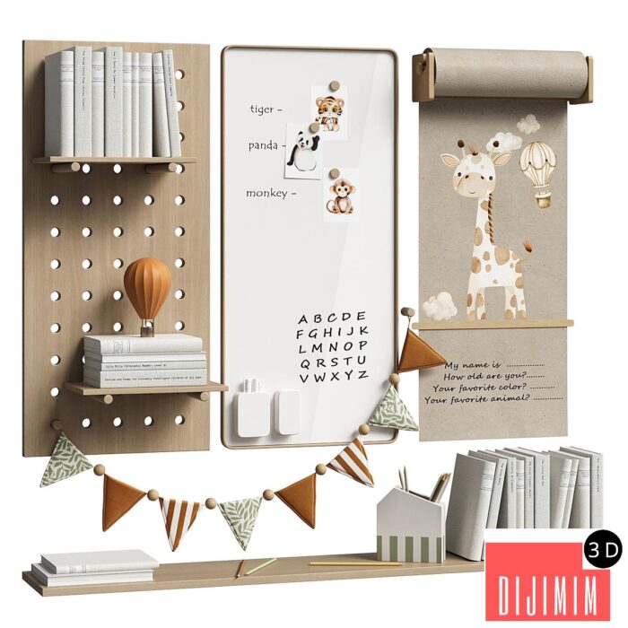 Wall decor for children's room - Görsel 1