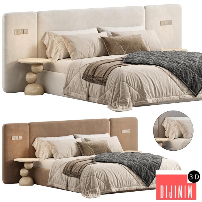 LOTOS bed - Görsel 1