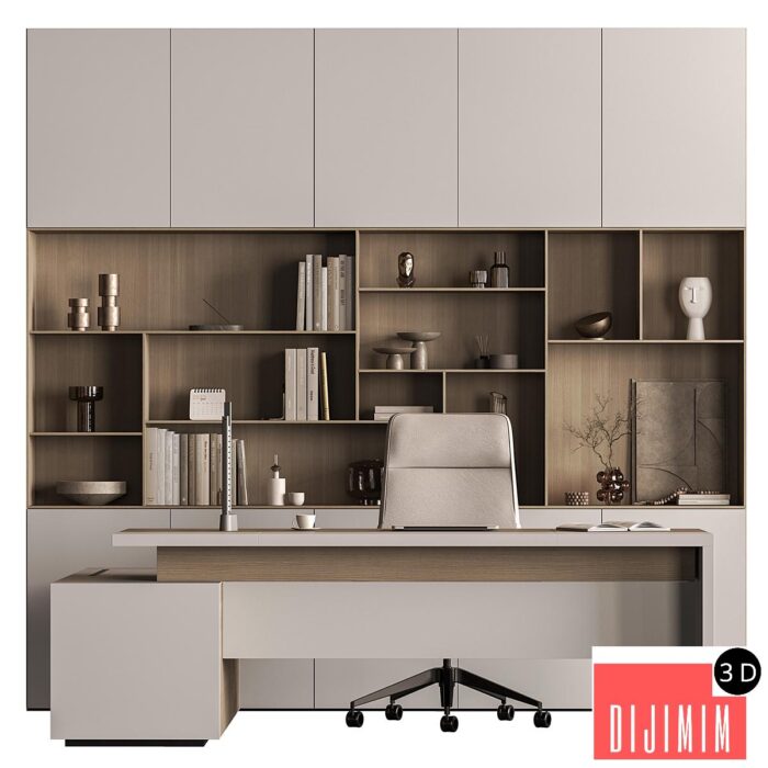 Boss Desk - Office Furniture 711 - Görsel 1