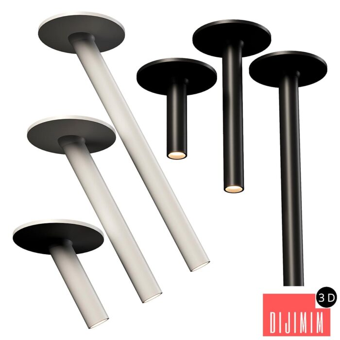 Modern LED tube spotlight - Görsel 1