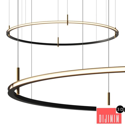 Paolo Castelli Labilis Mega Ring Pendant Lamp