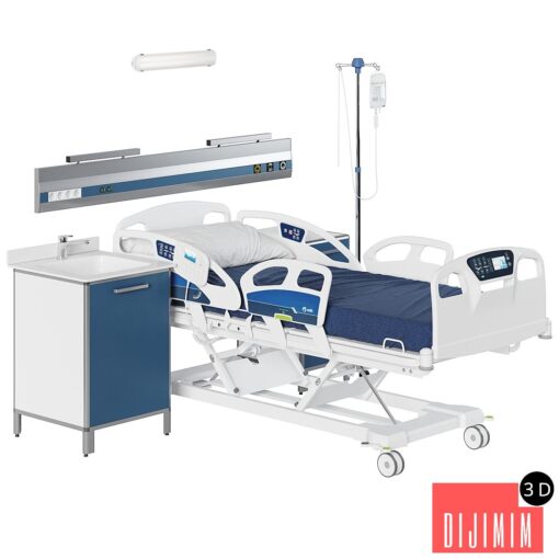 Hospital room equipment